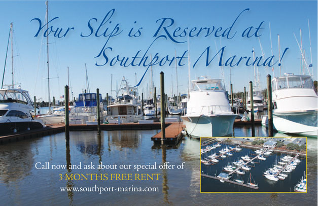 Southport Marina Postcard Front