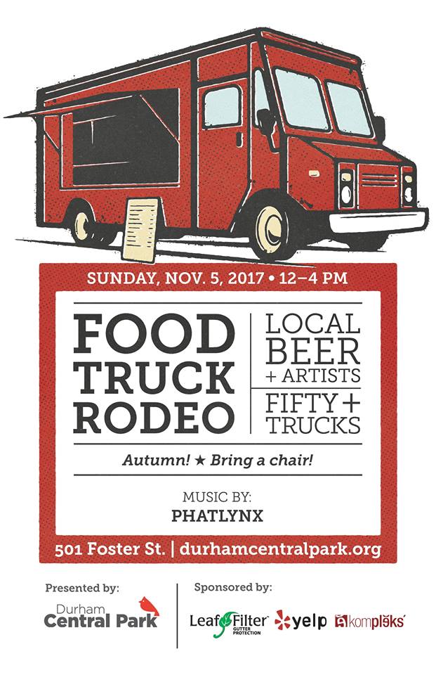Final Food Truck Rodeo of the Year at Durham Central Park ...