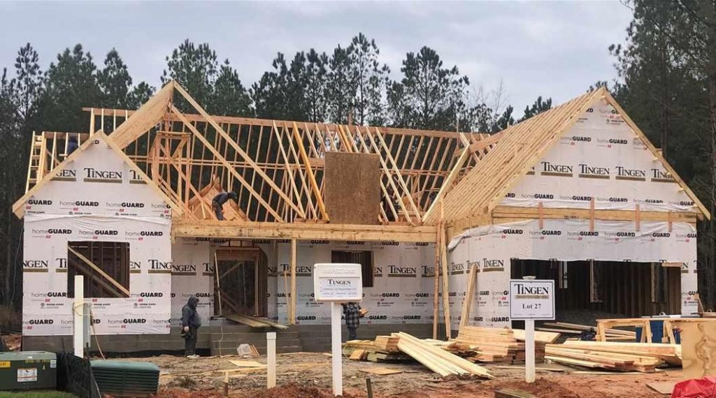 Tingen Construction Company Announces Another Home Under Contract in