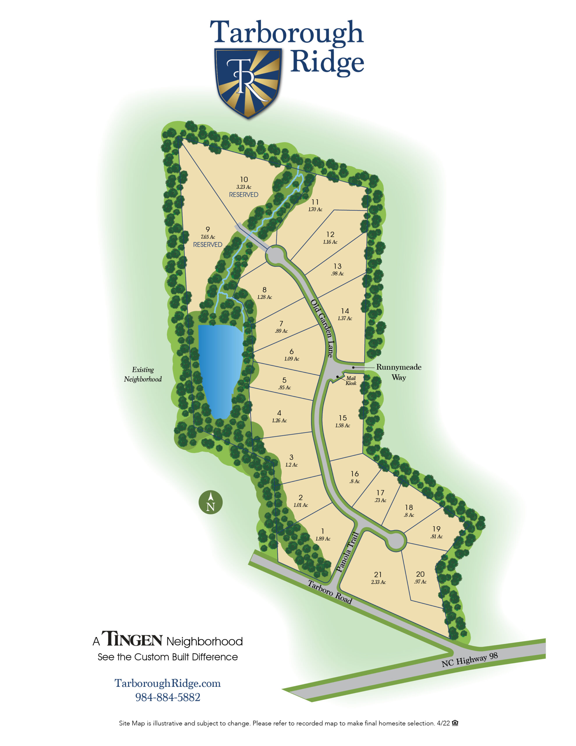 Be the First to Learn About PreSale Opportunities in Tarborough Ridge Constructive Marketing